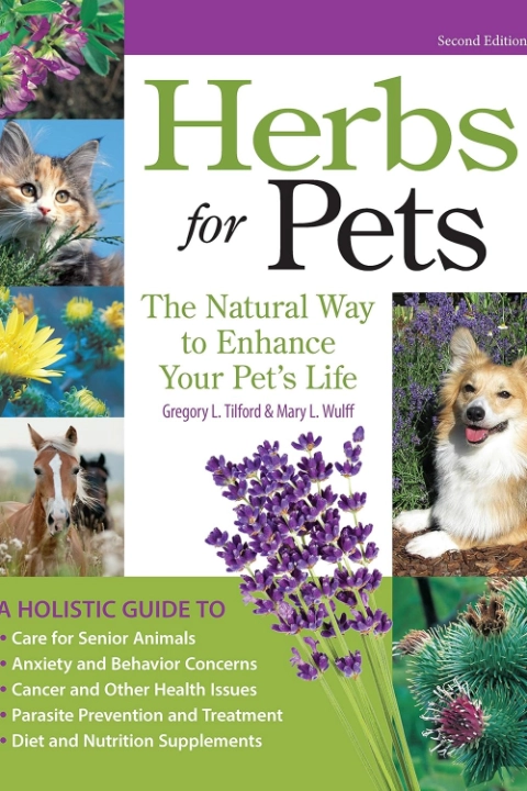 Porta de Herbs for pets, un libro que es indispensable para la zoofarmacognosis y el conocimiento de plantas medicinales